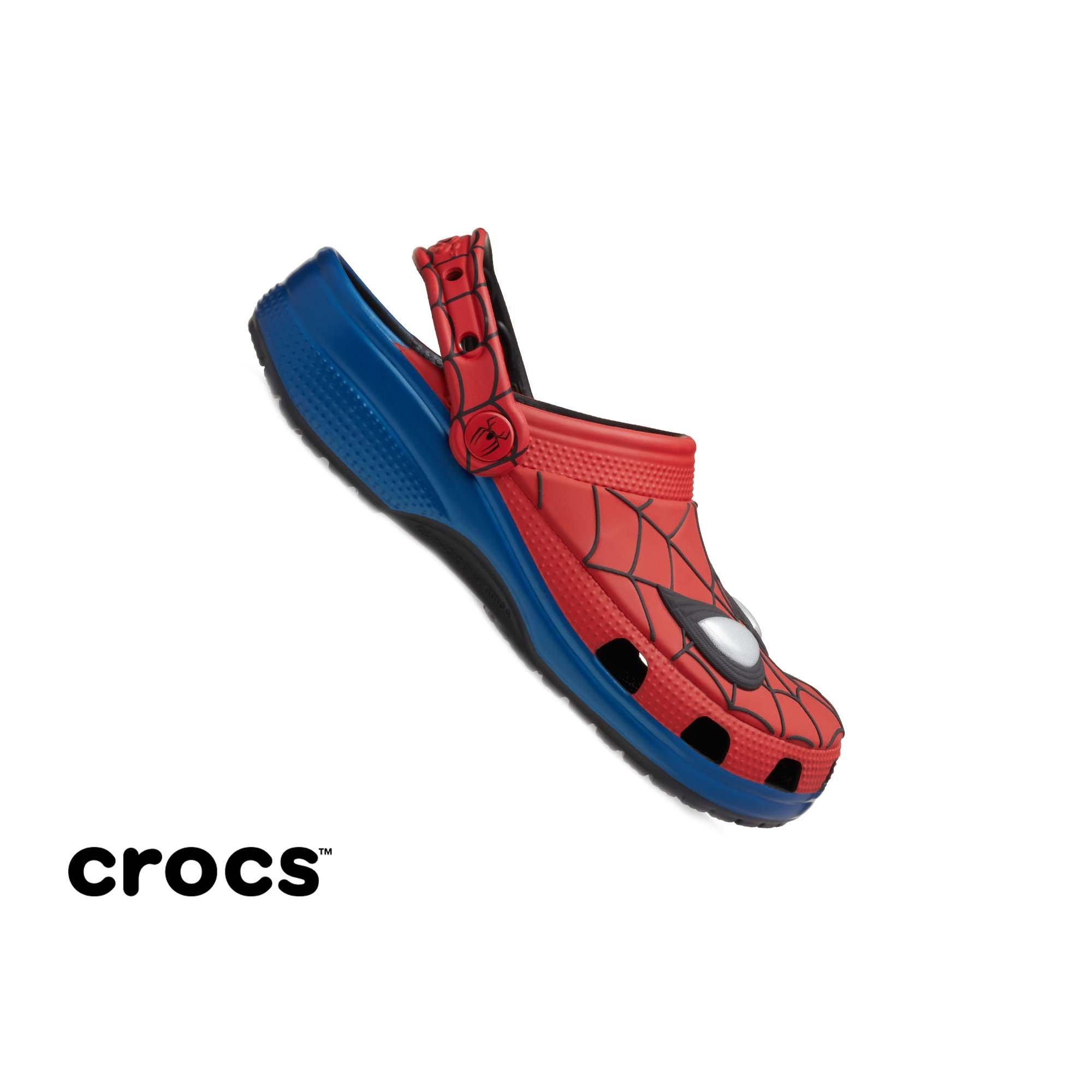 Crocs Spider-Man Classic Preschool Kids' Clog - RED/BLUE